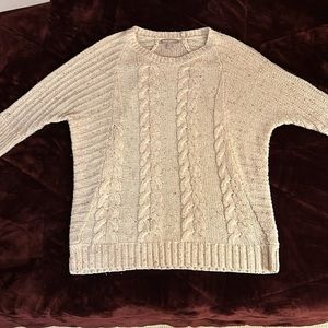 Banana Republic Baggy Cable Knit Sweater
